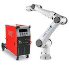 MIG Welding Megmeet Machine with New Hansrobot Elfin10-L Collaborative Robot Arm