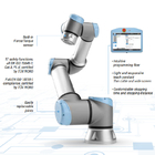 UR Universal robots ur3 cobot robot with Onrobot RG6 Gripper and cognex visual system for cobot industrial robotic arm