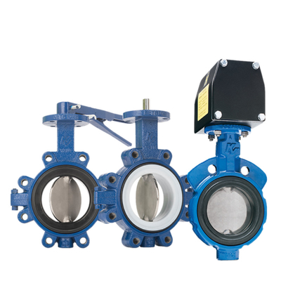 جودة  Keystone F990 Series Butterfly Valve Pneumatic Actuator Flow Control Valve for Water مصنع