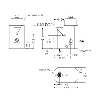 منظمات خفض الضغط EMERSON TESCOM HV - 3500 Series