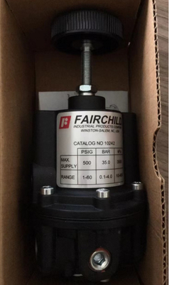 Rotork Fairchild Model 10 Series منظم دقيق هوائي لمشغل جسم Fisher Valve
