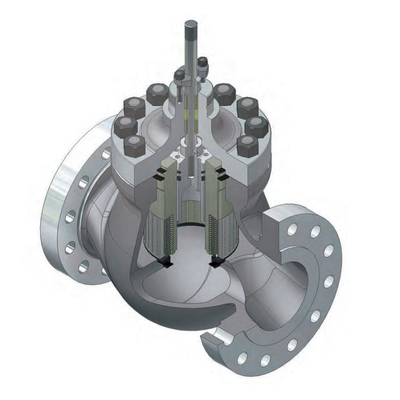 KOSO Kentintrol 12000 2700 صمام التحكم مع صمام كروي المحرك