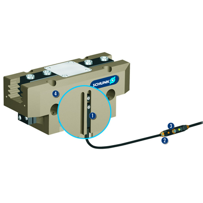 مفتاح مغناطيسي إلكتروني من Schunk MMS 22 لقابض الروبوت الصناعي وقابض اليد