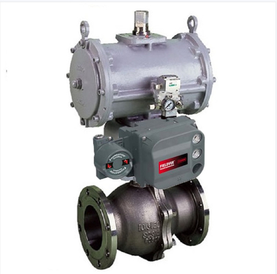 صمام التحكم KOSO 310K مع مشغل الوضع الهوائي Fisher DVC6200 6300RC