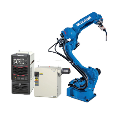 YASKAWA AR1440 Mig Welding Robot 12Kg الحمولة 1440mm تصل باناسونيك 350GL5 لحام الشعلة