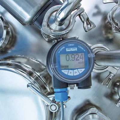 المشغل الهوائي Burkert نوع 3004 20 إلى 100Nm دوار كهربائي