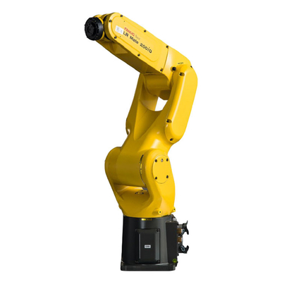 Fanuc Palletizing Robot Arm LRMate-200iD 6 محاور تصل إلى 717 مم مع سكة ​​روبوت GBS