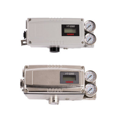 ROTORK YTC Smart Valve Positioner Ytc 3300 مع صمام التحكم والمشغل الصيني