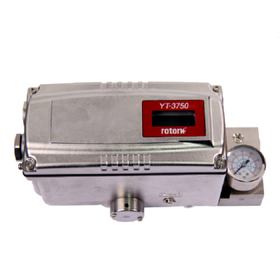 ROTORK YTC Smart Valve Positioner Ytc 3300 مع صمام التحكم والمشغل الصيني