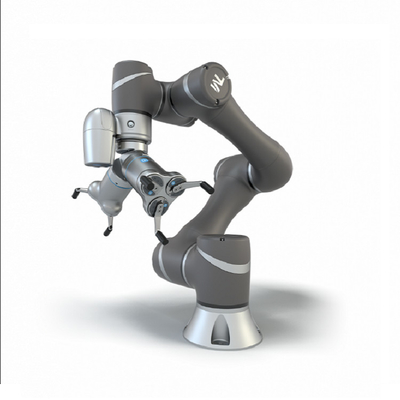 TM5-700 اختيار ووضع الروبوتات التعاونية باستخدام نظام رؤية القابض الكهربائي Onrobot