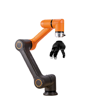 HCR-5A برغي القيادة التعاونية ذراع الروبوت Hanwha 6 محور Cobot Palletizer مع روبوت القابض