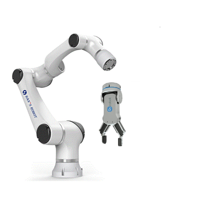 قطف ذراع روبوت تعاوني ذو 6 محاور من Hansrobot ووضعه مع قابض Onrobot