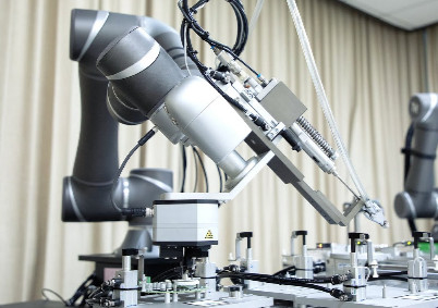 6 محور Techman Cobot TM14 الذراع الروبوتية لربط الالتقاط بالشد مع قابض الروبوت الكهربائي
