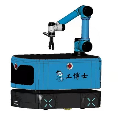 CNGBS موبايل روبوت بعجلتين القيادة التفاضلية Agv Robot Arm 6 محور مع سيارة AGV