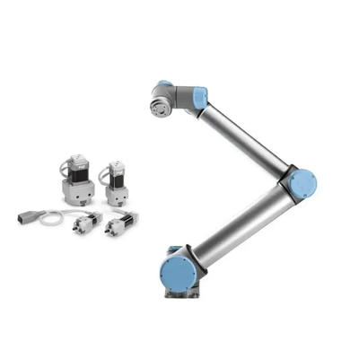 UR UR10 Cobot Robot مع SMC Electric Gripper 3-Finger Type LEHS Collaborative Robot للتعامل مع منصات التحميل