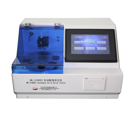 HUAKEYI HK-3160SZ جهاز اختبار رقم حمض الزيت الأوتوماتيكي محول اختبار الحموضة للذوبان في الماء