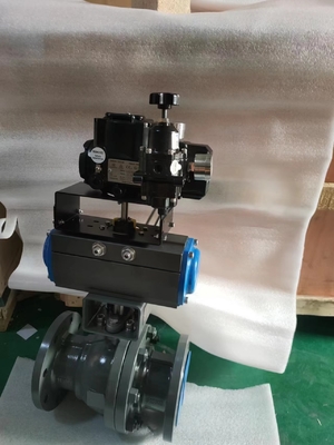 صمام التحكم الكهربائي مع محدد موضع الصمام فيشر DVC6200 ومحول الطاقة المضاد للانفجار فيرتشايلد TXI7800 حجم Boos