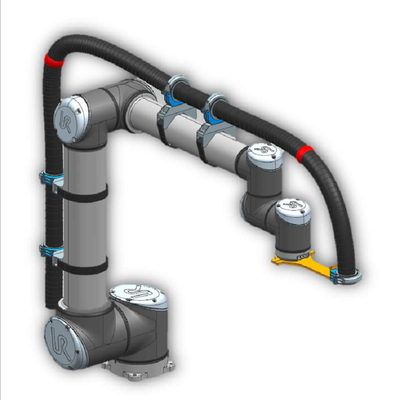 حزمة أنابيب CNGBS لـ Cobot UR Hans Jaka Aubo Arm حماية حزم اللباس الروبوتية