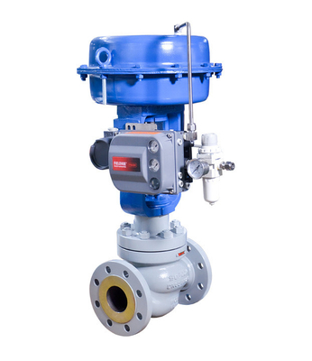 صمام التحكم الصيني مع محدد موضع الصمام الرقمي فيشر DVC6200