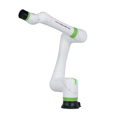 FANUC Pick and Place cobot CRX-10iA روبوت تعاوني مع مقبض روبوت onrobot RG2 RG6
