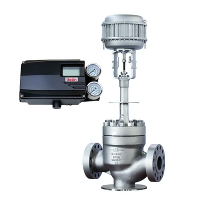 صمام صيني بمحرك Tissin TS700 وصمام تخفيض ضغط فيشر 67CFR