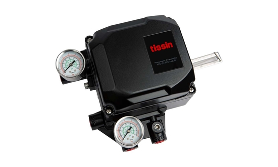 صمام التحكم الصيني Chuan Yi مع Tissin TS600L E-P Positioner وصمام تخفيض الضغط فيشر 67CFR