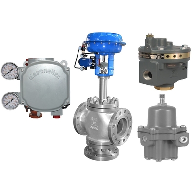 صمام التحكم في التدفق مع منظم موضع صمام Masoneilan SVI1000G IM PR فيشر 2625 Volume Booster 67CFR filter Regulator-2