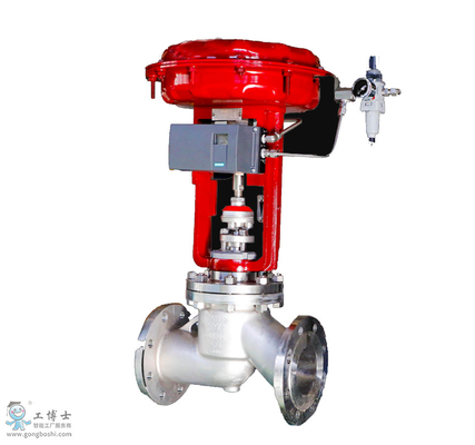 جهاز تحديد موضع الصمامات من Masoneilan SVI1000 ، منظم مرشح Fisher 67CFR وصمام الملف اللولبي الصيني لصمام التحكم الهوائي -3