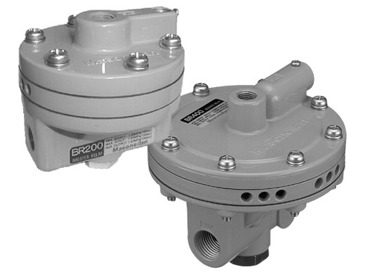 الصينية ABM صمام Masoneilan SVI3 Positioner BR400 الداعم ومنظم فيشر 67CFR مع مرشح لصمام التحكم في التدفق