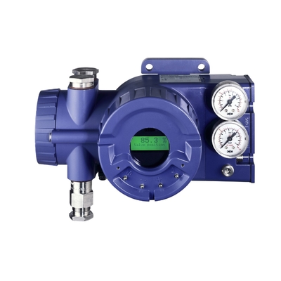 صمام التحكم في التدفق مع منظم مرشح Fisher 67CFR ومحدد موضع الصمام Foxboro SRD960
