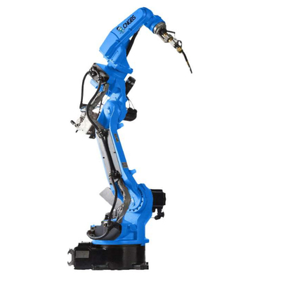 الصين GBS قوس روبوت لحام GBS6-C2080 6 محور ذراع روبوت آلي مع آلة لحام Megmeet CM350