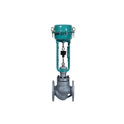 Flow Masoneilan 78-40 مع محدد موضع الصمام Samson 3730-3 وصمام التحكم Fisher 2625 Filter Regulator