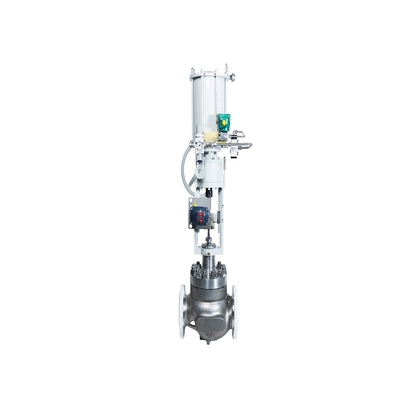 صمام التحكم في التدفق الهوائي Chuanyi مع Positioner Fisher 3661 Valve Positioner و 67CFR Filter Regulator