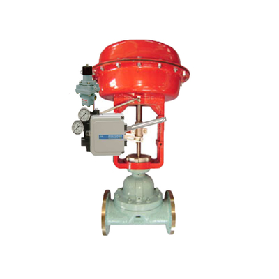 صمام التحكم بالعلامة التجارية الصينية مع مشغل هوائي ومحدد موضع صمام SMC IP8000 / 8100 ومنظم Masoneilan 78-80