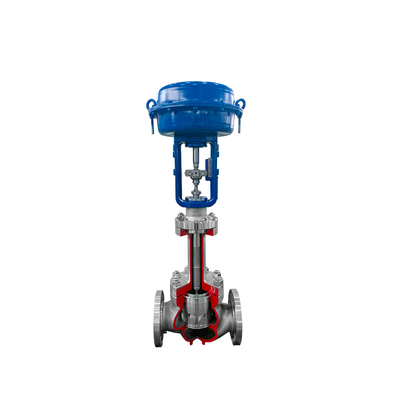 صمام التحكم في التدفق مع Flowserve 3200MD Valve Positioner ASCO 551 صمام الملف اللولبي 67CFR منظم مرشح