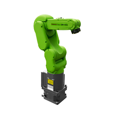 ذراع الروبوت الصيني Fanuc CR-4iA ذو 6 محاور مع مقبض إصبع Onrobot 2 ومنصة مناولة المواد