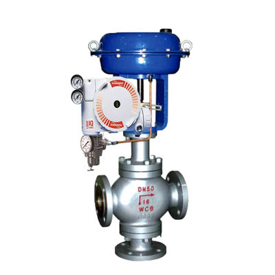 Wuzhong Globe Valve مع Flowserve 3200MD Valve Positioner Fisher 67CFR Filter Regulator