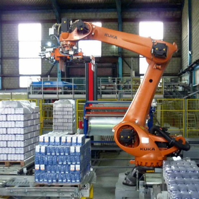 روبوت KUKA لتحليل الحوائط KR 240 R3200 PA مع قوالب توجيه CNGBS كذراع روبوت صناعي تلقائي