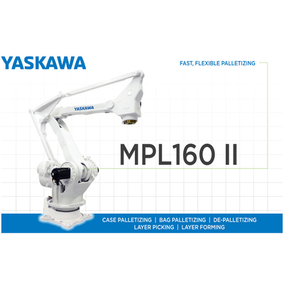 الروبوت الصناعي ياسكاوا MPL160II مع الذراع الروبوتية مع 160 كيلوغرام من الحمولة المناسبة للتحليل