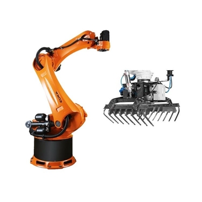 6 محور الذراع الروبوتية لحام كوكا KR 210 R2700-2 مع CNGBS تحميل موقف للروبوت لحام