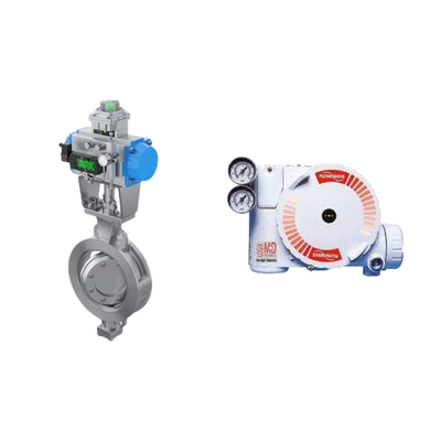 صمام التحكم الصيني مع Flowserve Logix 3200MD جهاز تحديد المواقع الرقمي HART و Masoneilan 78-40 جهاز تحكم المرشح