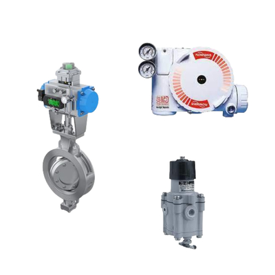 صمام التحكم الصيني مع Flowserve Logix 3200MD جهاز تحديد المواقع الرقمي HART و Masoneilan 78-40 جهاز تحكم المرشح