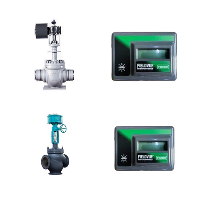 نظام التغذية الراجعة غير المرتبطة بسهولة استخدام صمام التحكم مع Fisher FIELDVUE DVC2000 موقف صمام رقمية