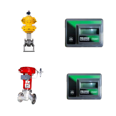 نظام التغذية الراجعة غير المرتبطة بسهولة استخدام صمام التحكم مع Fisher FIELDVUE DVC2000 موقف صمام رقمية