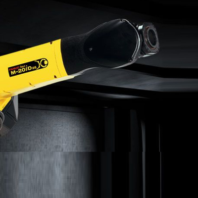 6 محور الذراع الروبوتية الصناعية Fanuc M-20iD/25 مع CNGBS الروبوت الموقع لللحام
