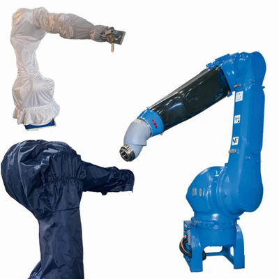 الأتمتة YASKAWA الروبوت الصناعي MPX3500 مع ملابس الروبوت CNGBS كمعدات CNC للفوليت