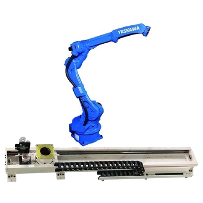 ذراع روبوتية ذات 6 محاور ياسكاوا GP25-12 مع CNGBS Robot Guide Rail للتعامل مع أتمتة الروبوت