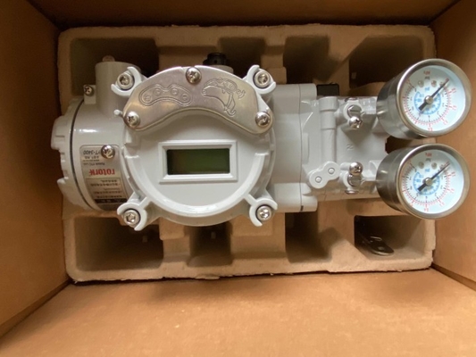 صمام التحكم KOSO 220C Globe Valves مع مشغل هوائي من النوع 6400RB 6500RA 7300RB مع محدد موضع الصمام YT-3300