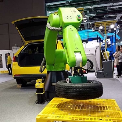 الذراع الروبوتية Cnc 6 محور Fanuc CR-4iA مع CNGBS حزمة ثوب الروبوت للتعاون في لحام الروبوت