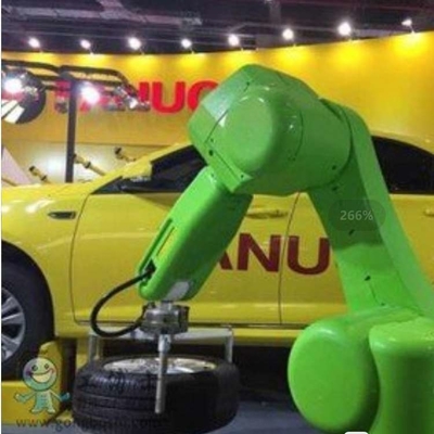 6 محور Fanuc CRX-5iA ذراع روبوت كوبوت مع ملابس روبوت CNGBS للتعامل كروبوت تعاوني
